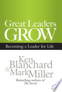 Great Leaders Grow Book