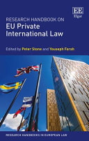 Research Handbook on EU Private International Law