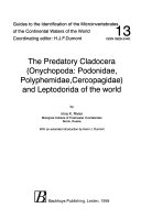The Predatory Cladocera  Onychopoda  Podonidae  Polyphemidae  Cercopagidae  and Leptodorida of the World
