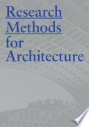 Research Methods for Architecture Book PDF