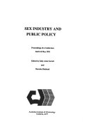 Sex Industry and Public Policy