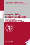 Computer Safety  Reliability  and Security