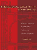 Structural Analysis of Historic Buildings Book