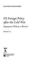US Foreign Policy After the Cold War