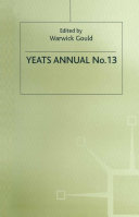 Yeats Annual No  13