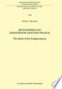 Botanophilia In Eighteenth Century France