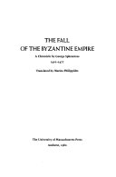 The Fall of the Byzantine Empire [Pdf/ePub] eBook