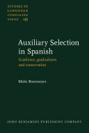 Auxiliary Selection in Spanish Pdf/ePub eBook