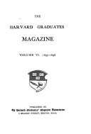 The Harvard Graduates  Magazine