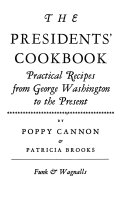 The Presidents  Cookbook