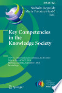 Key Competencies in the Knowledge Society Book