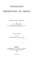 Commentary on books VI VIII  Elis  Achaia  Arcadia