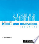 Differentiated Instruction Book