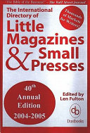 International Directory of Little Magazines and Small Presses