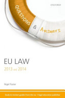 Q & A Revision Guide EU Law 2013 and 2014