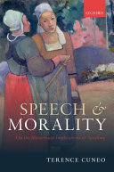 Speech and Morality