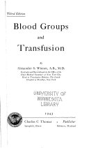 Blood Groups and Transfusion Book