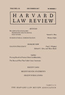 Harvard Law Review  Volume 131  Number 2   December 2017