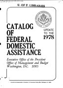 Update to the     Catalog of Federal Domestic Assistance