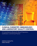 Clinical Chemistry  Immunology and Laboratory Quality Control