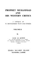 Prophet Muhammad and His Western Critics