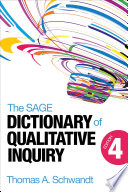 The Sage Dictionary Of Qualitative Inquiry