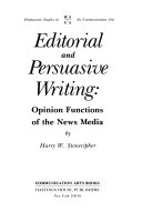 functions of editorial writing