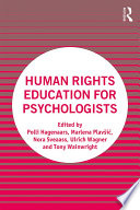 Human rights education for psychologists /