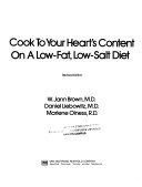 Cook to Your Heart s Content on a Low fat  Low salt Diet
