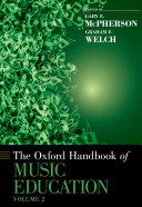 The Oxford Handbook of Music Education Pdf/ePub eBook