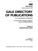 Gale Directory of Publications