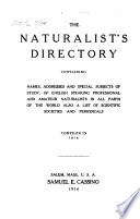 The Naturalists  Universal Directory Book