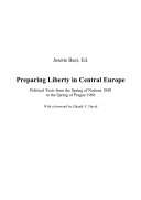 Preparing Liberty in Central Europe