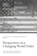Perspectives on a Changing World Order Book