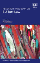 Research Handbook on EU Tort Law