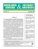 Green Data Centers Monthly Newsletter December 2009