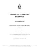House of Commons Debates, Official Report