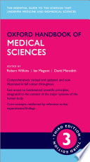 Image of book cover for Oxford handbook of medical sciences.