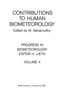 Contributions to Human Biometeorology