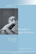 Spirituality In Higher Education