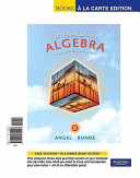 Intermediate Algebra for College Students Book