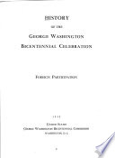 History of the George Washington Bicentennial Celebration