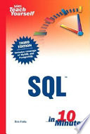 Sams Teach Yourself SQL in 10 Minutes Book PDF