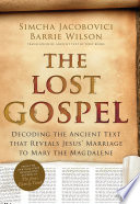 The Lost Gospel Book PDF