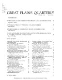 Great Plains Quarterly