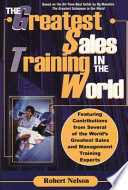 The Greatest Sales Training in the World Book