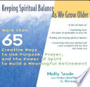 Keeping Spiritual Balance As We Grow Older