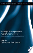 Strategic Management in Public Organizations Book