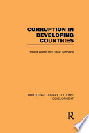 Corruption in Developing Countries
