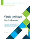 Affordable Rental Housing  Making It Part of Europe   s Recovery